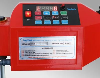 Servo tapping arm