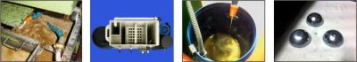 Filtering machine to keep the emulsion clean